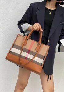 Burberry leather dupe